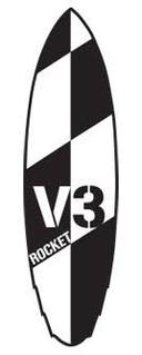 Lost - V3 Rocket (Lost) - 6' 6" x 21 1/2" x 2 7/8" x 45L