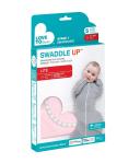 Love to Dream 0.2 Tog Swaddle Up Lite Grey