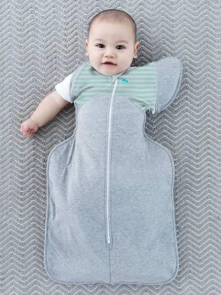 Love to Dream Swaddle Up 50/50 Winter Warm - 2.5 TOG Mint Large