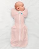 Love to Dream Swaddle Up Bamboo 1.0 TOG Wave Dot Pink Newborn