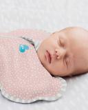 Love to Dream Swaddle Up Bamboo 1.0 TOG Wave Dot Pink Newborn