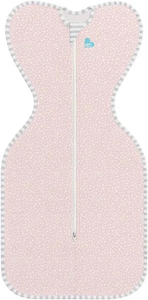 Love to Dream Swaddle Up Bamboo 1.0 TOG Wave Dot Pink Newborn