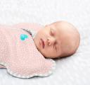 Love to Dream Swaddle Up Bamboo Original 1.0 TOG - Pink Dot / S 3-6kg