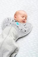 Love to Dream Swaddle Up Extra Warm 3.5 TOG - Grey Moon Star, Small