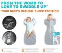 Love to Dream Swaddle Up, Gray, Medium, 13-18.5 lbs, Dramatically Bett