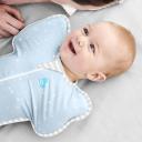 Love to Dream Swaddle Up Lite 0.2 Tog Blue Small