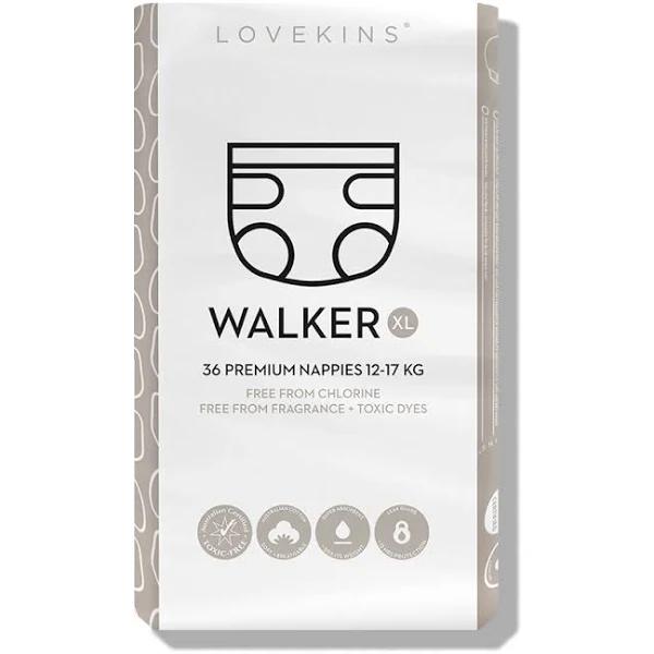 Lovekins 36 Premium Nappies (Walker)