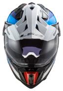 LS2 Explorer Carbon Frontier Helmet - Black/Blue - M
