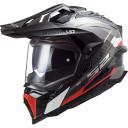 LS2 Explorer Carbon Frontier Helmet - Black/Blue - M