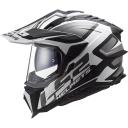 LS2 Explorer Hpfc Alter Matt Black Orange Helmet L