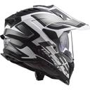 LS2 Explorer Hpfc Alter Matt Black White Helmet XXL