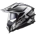 LS2 Explorer Hpfc Alter Matt Black White Helmet XXL