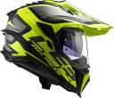 LS2 Explorer Hpfc Alter Matt Black Yellow Helmet L
