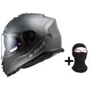 LS2 FF800 Helmet Storm Solid Titanium Matt L 59/60