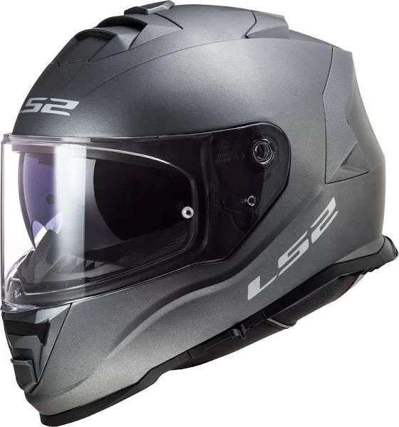 LS2 FF800 Helmet Storm Solid Titanium Matt L 59/60