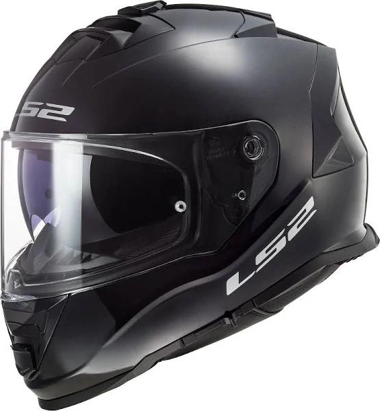 LS2 FF800 Storm Solid Helmet, Black, Size L