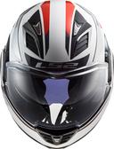 LS2 FF900 Valiant II Hub Helmet, white-silver, Size S