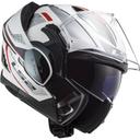 LS2 FF900 Valiant II Hub Helmet, white-silver, Size S