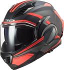LS2 FF900 Valiant II Revo Matt Titanium Orange Modular Helmet Size S