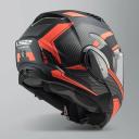 LS2 FF900 Valiant II Revo Matt Titanium Orange Modular Helmet Size S