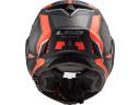 LS2 FF900 Valiant II Revo Matt Titanium Orange Modular Helmet Size S