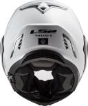 LS2 FF900 Valiant II Solid Helmet, White, Size 3XL