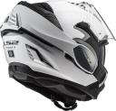 LS2 FF900 Valiant II Solid Helmet, White, Size 3XL