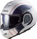 LS2 FF906 Advant Cooper Helmet, white-blue, Size L