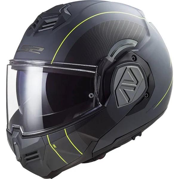LS2 FF906 Advant Cooper Modular Helmet Titanium Black