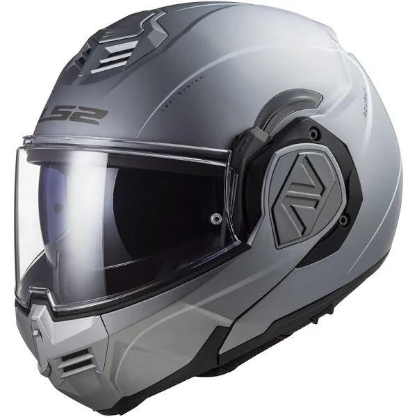LS2 FF906 Advant Special Modular Helmet Silver 3XL