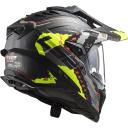 LS2 MX701 Explorer Carbon Extend Helmet Yellow Matt