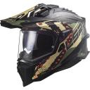 LS2 MX701 Explorer Carbon Extend Helmet Yellow Matt