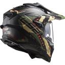 LS2 MX701 Explorer Carbon Extend Helmet Yellow Matt