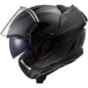 LS2 Valiant II Blackout Helmet (XS and XL) - Matte Black - XL