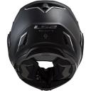 LS2 Valiant II Blackout Helmet (XS and XL) - Matte Black - XL