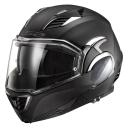 LS2 Valiant II Blackout Helmet (XS and XL) - Matte Black - XS