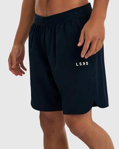 LSKD Mens Competition 8" Performance Short - Carbon Carbon 2XL