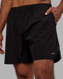 LSKD Mens Intensity 7" Performance Short - Black Black L