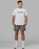 LSKD Mens Rep 5" Performance Short - Asphalt Tie Dye Asphalt Tie Dye 2XL