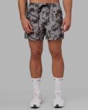 LSKD Mens Rep 5" Performance Short - Asphalt Tie Dye Asphalt Tie Dye L