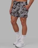 LSKD Mens Rep 5" Performance Short - Asphalt Tie Dye Asphalt Tie Dye L