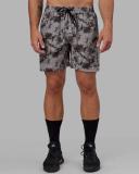 LSKD Mens Rep 7'' Performance Short - Asphalt Tie Dye Asphalt Tie Dye XL