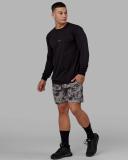 LSKD Mens Rep 7'' Performance Short - Asphalt Tie Dye Asphalt Tie Dye XL