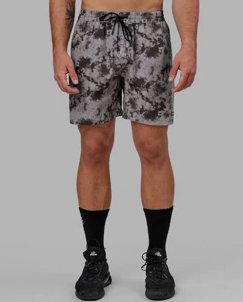 LSKD Mens Rep 7'' Performance Short - Asphalt Tie Dye Asphalt Tie Dye XL