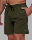 LSKD Mens Rep 7'' Performance Short - Forest Night Forest Night XL