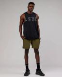 LSKD Mens Rep 7'' Performance Short - Olive Olive 3XL