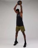 LSKD Mens Rep 7'' Performance Short - Olive Olive 3XL