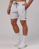 LSKD Mens Rep 7'' Performance Short - White Etching White Etching S