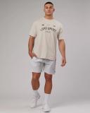 LSKD Mens Rep 7'' Performance Short - White Etching White Etching S