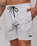 LSKD Mens Rep 7'' Performance Short - White Etching White Etching S